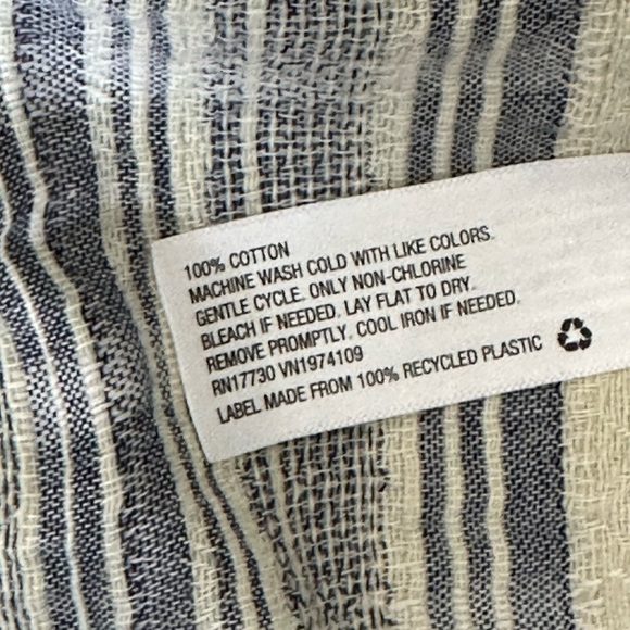 Knox Rose sz sm a textured smock style shirt Boho look - Picture 15 of 15